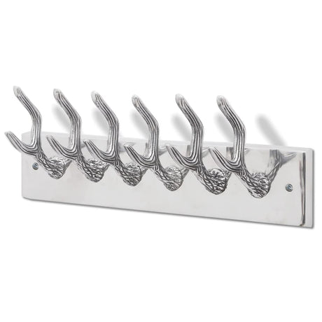 Vidaxl rack de manteau en aluminium argenté coloré