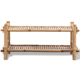 Vidaxl Soue-Rack Bamboo deux couches