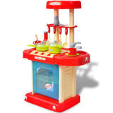 Vidaxl Children's play kitchen with lights sound effects