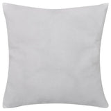 Coussin de vidaxl coton 50 x 50 cm blanc 4 pièces