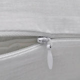 Coussin de vidaxl coton 50 x 50 cm blanc 4 pièces