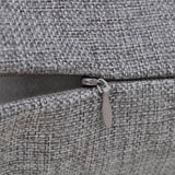 Coussin vidaxl couvre le linge look 40 x 40 cm anthracite 4 pièces