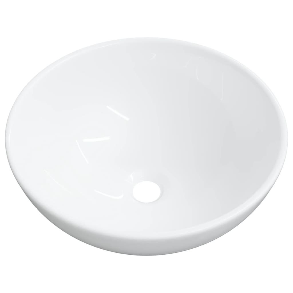 BIDAXL WASHBASIN 28x28x10 cm keramisk vit