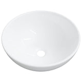 Vidaxl Washbasin 28x28x10 cm de cerámica blanca