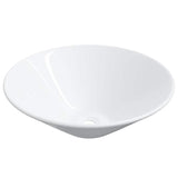 Vidaxl Watens 2 PCS 42x42x14 cm blanc céramique