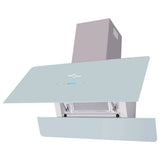 Hotte d'extracteur Vidaxl avec écran tactile 900 mm blanc