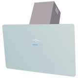 Hotte d'extracteur Vidaxl avec écran tactile 900 mm blanc