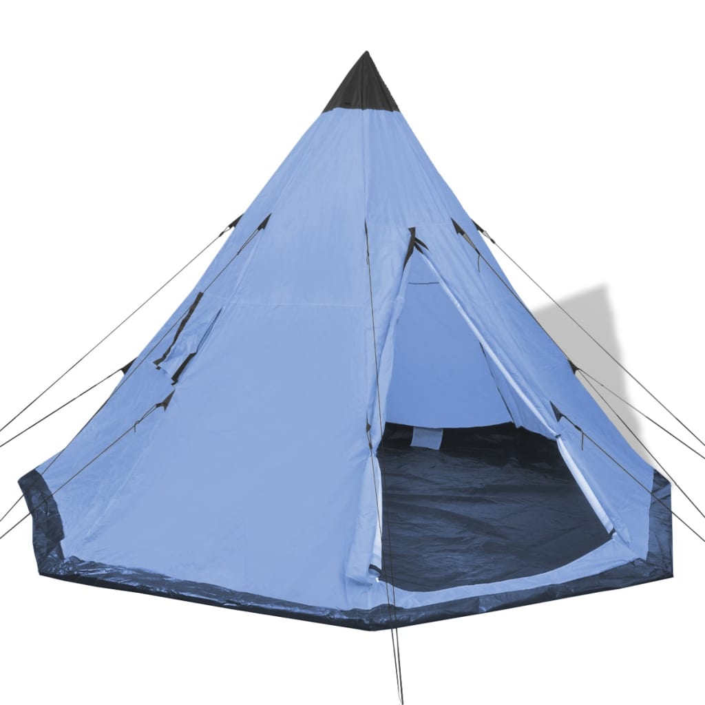 Vidaxl Tent 4-person blue