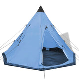 Vidaxl Tent 4 Persona Blue