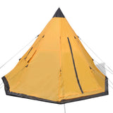 Tenda Vidaxl Giallo di 4 persone