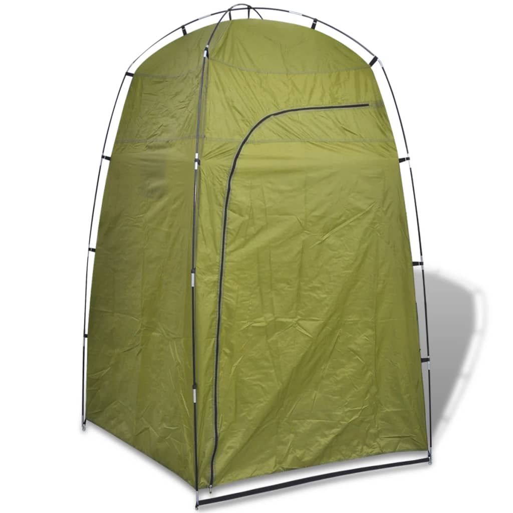 Vidaxl Shower WC Changing Card Tent Green