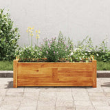 Vidaxl Planter a augmenté 76x27.6x25 cm Acaciahout