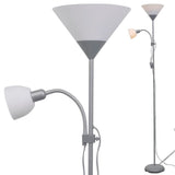 Lampadaire vidaxl gris