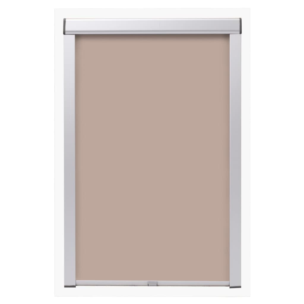 Vidaxl store enrouleur occultant beige s08 608