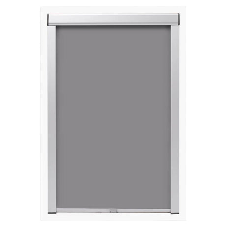 Vidaxl store enrouleur occultant gris s08 608