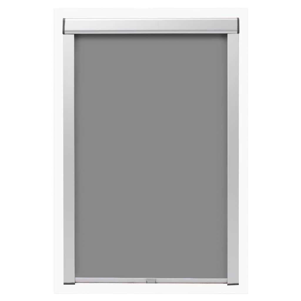 Vidaxl store enrouleur occultant gris s08 608