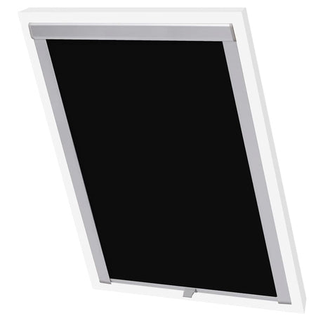 Vidaxl rouleau aveugle accablant noir m06 306
