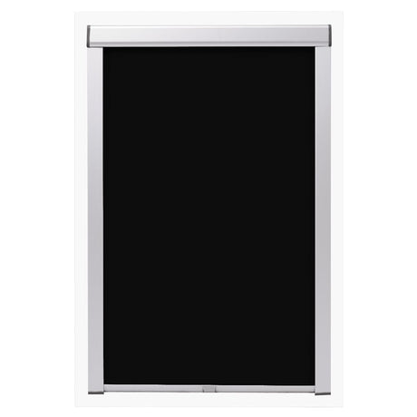 Vidaxl rouleau aveugle accablant noir m06 306