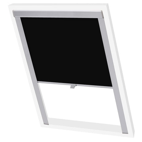 Vidaxl rouleau aveugle accablant noir p08 408