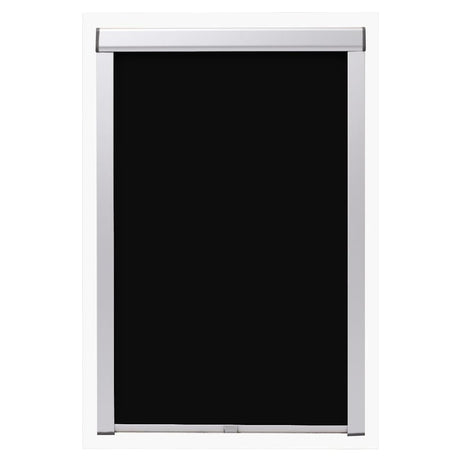 Vidaxl rouleau aveugle accablant noir s08 608