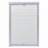 Vidaxl Roller Blind Pliathed White C02