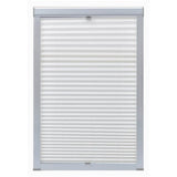Vidaxl rouleau aveugle plissé blanc c04