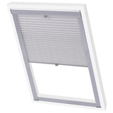 Vidaxl rouleau aveugle plissé blanc c04