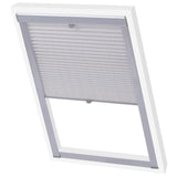 Vidaxl rouleau aveugle plissé blanc u08 808