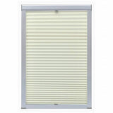 Vidaxl Roller Blind plistered creme C02