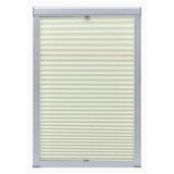 Vidaxl rouleau aveugle crème plissée S08 608