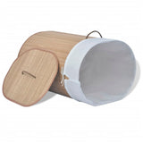 Panier de blanchisserie Vidaxl ovale bambou bien sûr