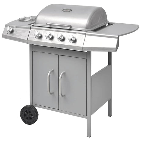 Vidaxl GasbarBecue 4 + 1 Zone de cuisson Silver