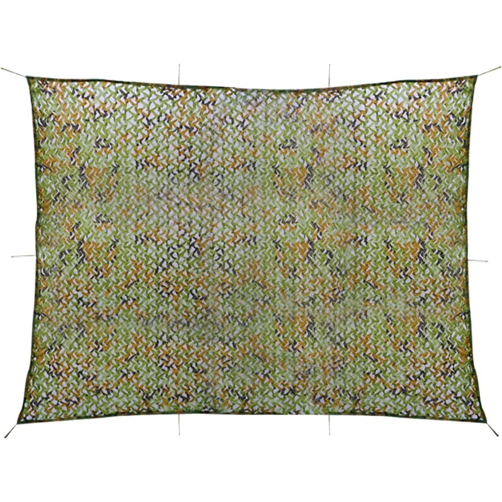 Vidaxl camouflagenet avec sac de rangement 3x4 m