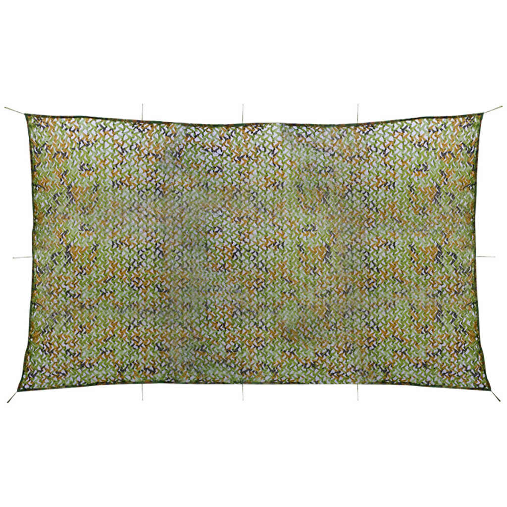 Vidaxl camouflagenet avec sac de rangement 3x5 m