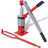 Vidaxl mini pneu change rouge rouge