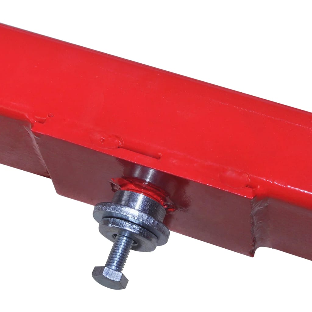 Vidaxl Dwarsbalk Adapter 2 tons of red