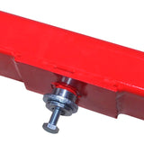 Vidaxl Dwarsbalk Adapter 2 tons of red