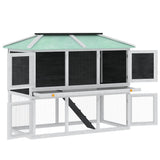Vidaxl animal loft deux étages de bois
