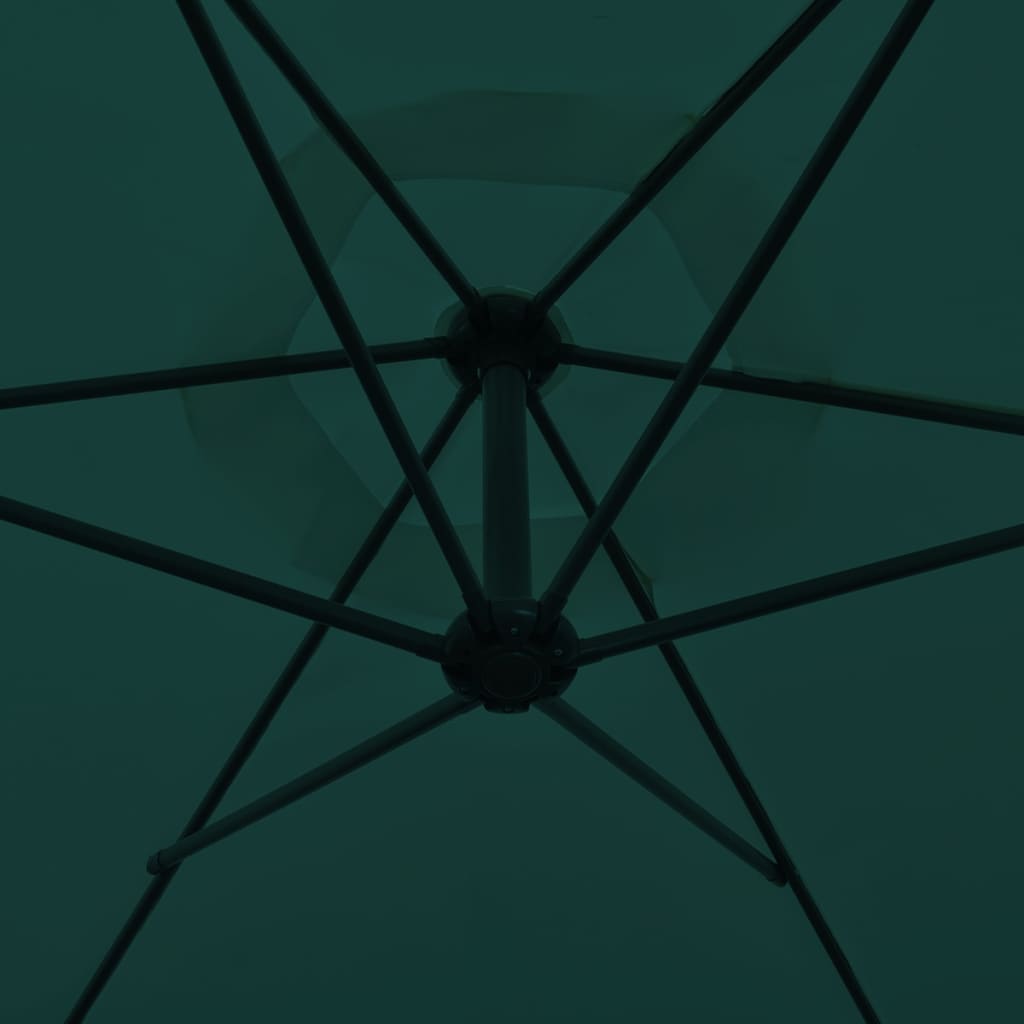 Vidaxl Parasol flottant 3 m vert