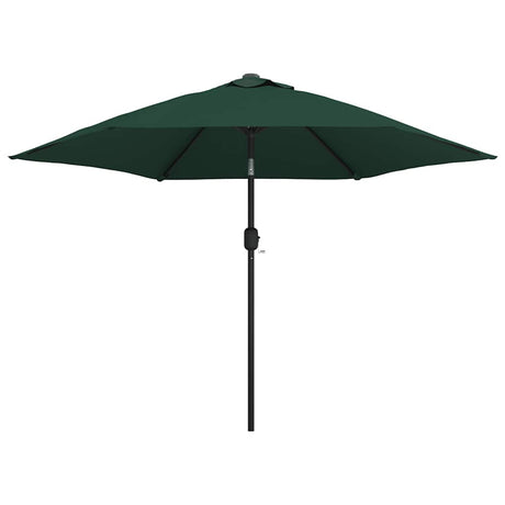 Parasol flottant vidaxl avec LED 3,5 m vert