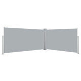 Pare-brise Vidaxl extensible 160x600 cm Gray