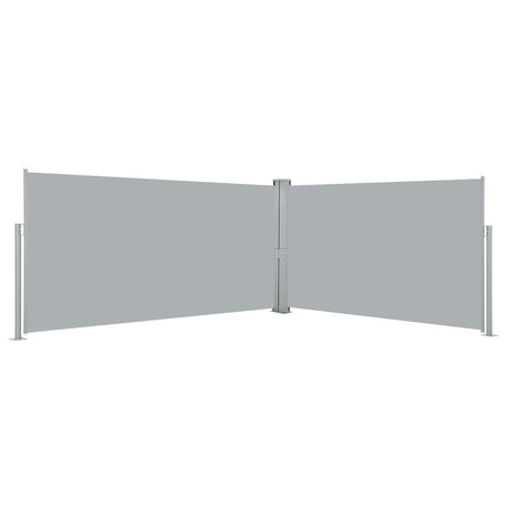 Pare-brise Vidaxl extensible 160x600 cm Gray