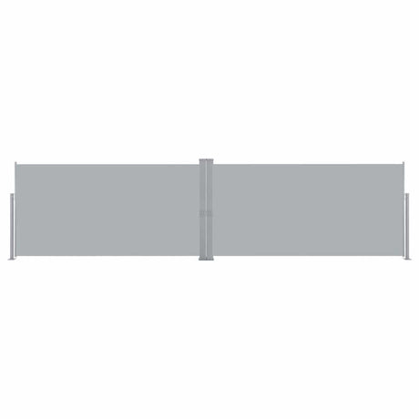Pare-brise Vidaxl extensible 160x600 cm Gray