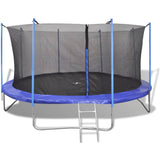 Vidaxl 5-delt trampoline sett 4,26 m