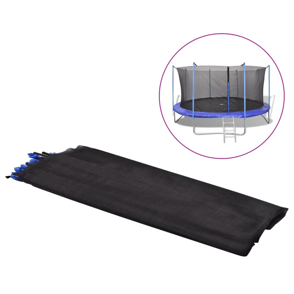 Vidaxl Sécherheet Netto fir 3,96 m range Trampoline