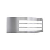 Vidaxl Garden Wall Lampy Tache-acier sans