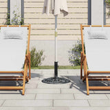 Vidaxl Parasol Foot 12 kg 48 cm en fonte