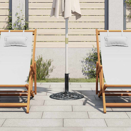 Vidaxl Parasol Foot 12 kg 48 cm en fonte