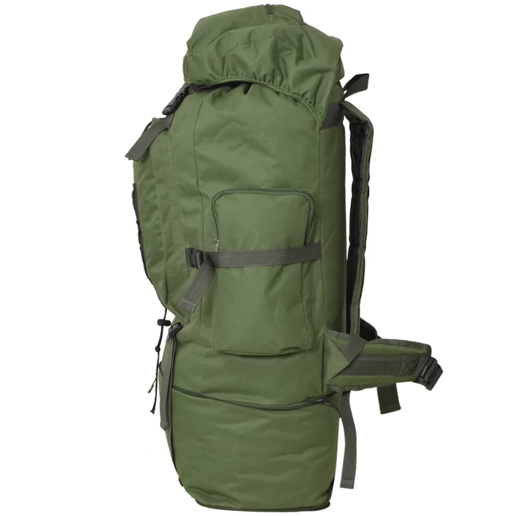 Vidaxl Rucksack Armee Stil xxl 100 l Grün