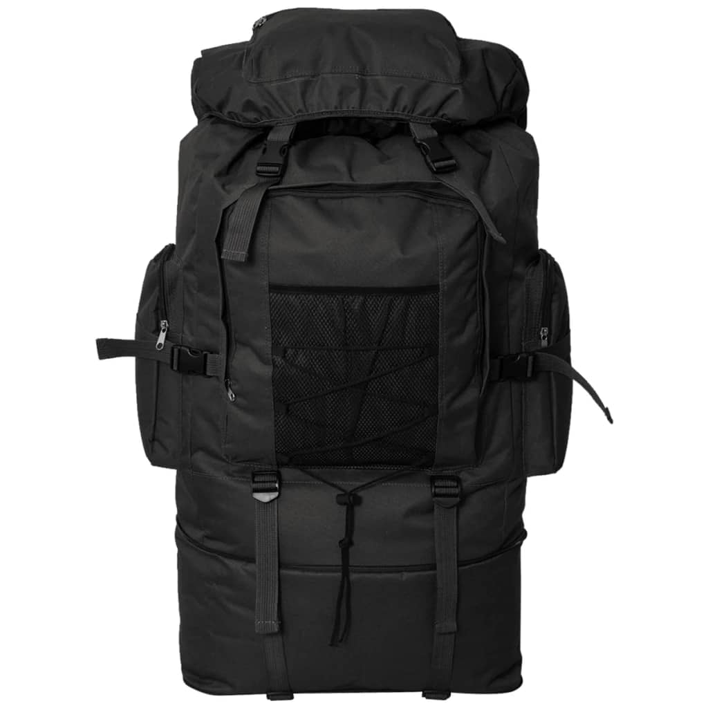 Vidaxl Backpack Army Style XXL 100 L Negro